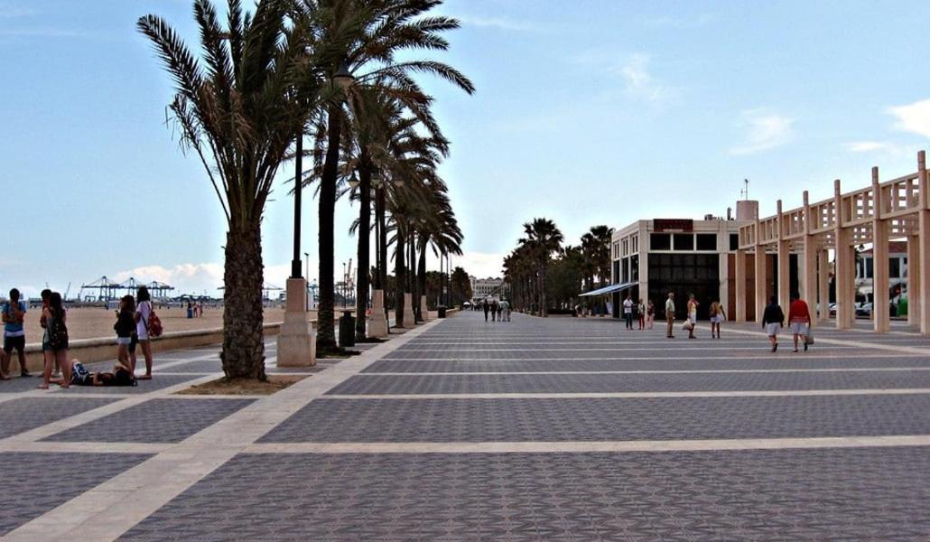 Holiday&Vacations Apartment On The Beach 瓦伦西亚 外观 照片